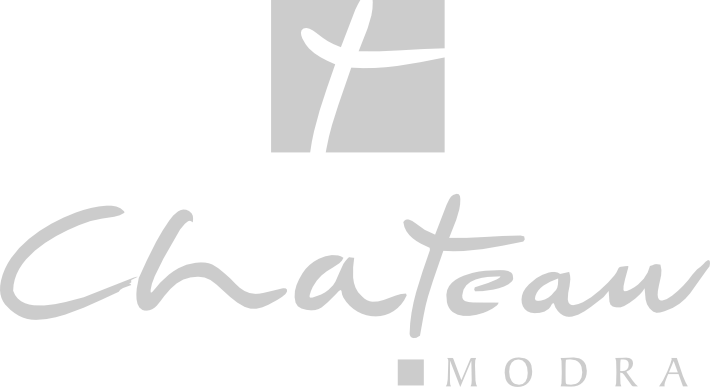 Chateau Modra logo šedé