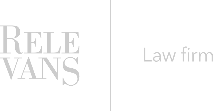 Relevans logo šedé